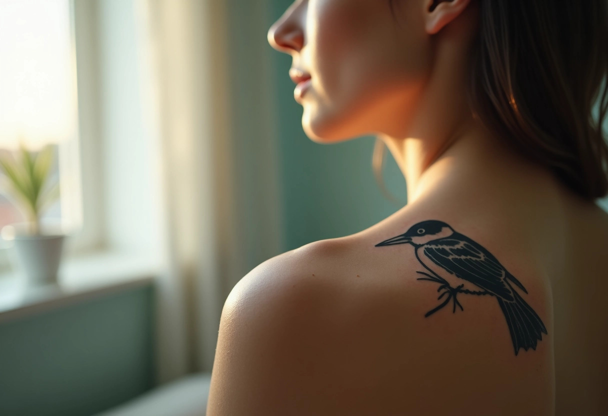 tatouage oiseau