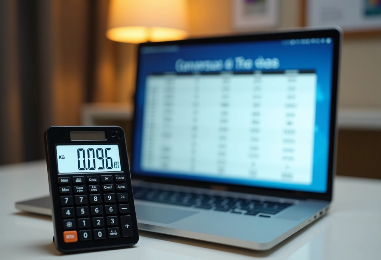 convertisseur kg en tonne : simplifiez vos calculs de poids - balance  poids